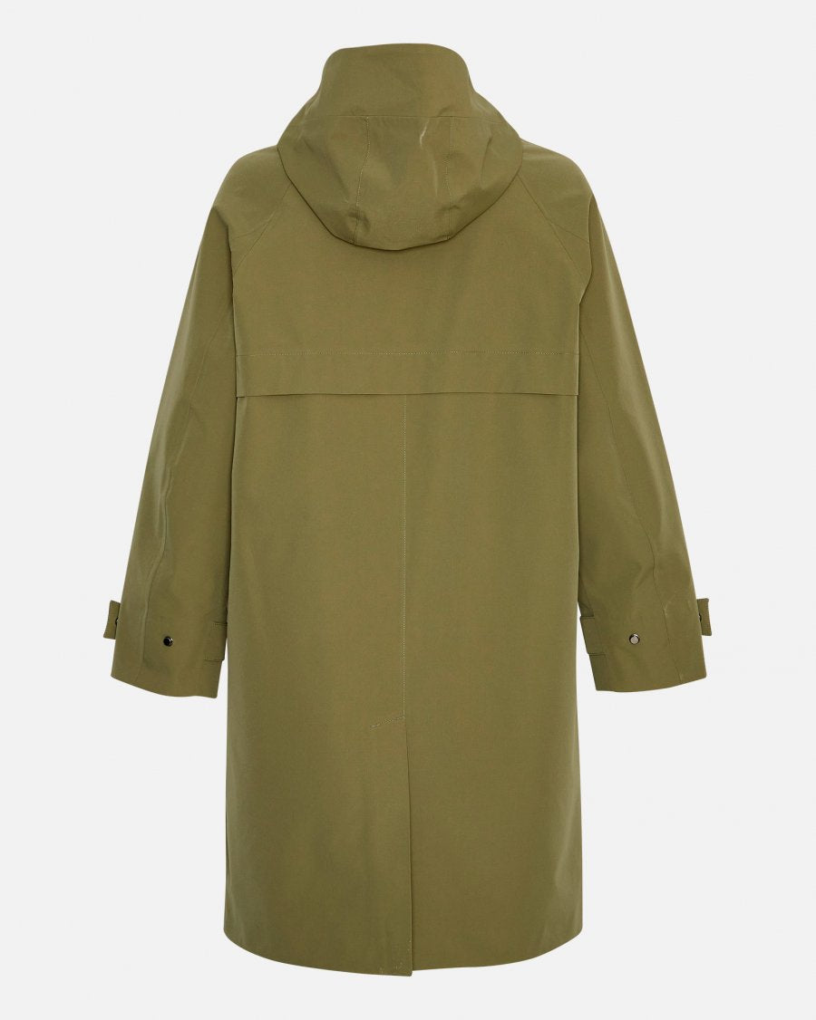 Moss Copenhagen Malan Hood Raincoat